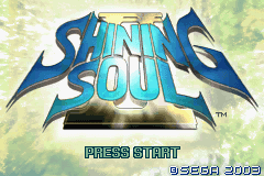Shining Soul II screenshot 3 for GameBoy Advance